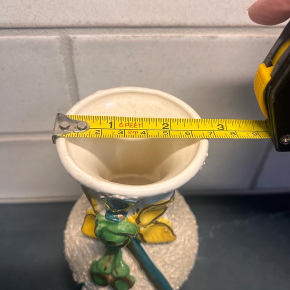 Vintage Majolica Sand Vase - Picture 3 of 5